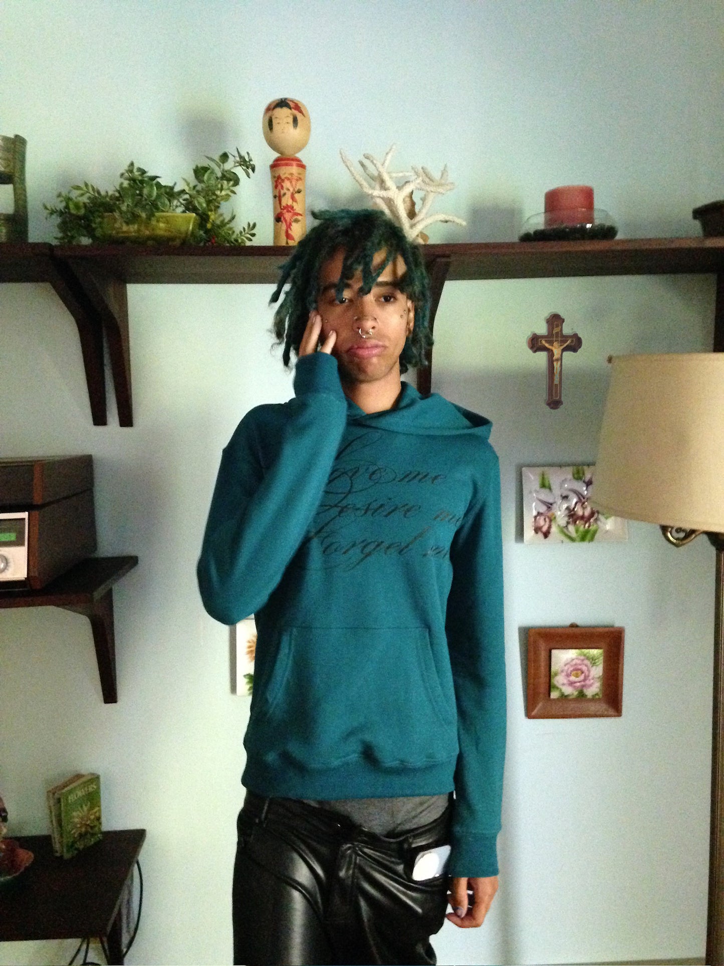 blue desire hoodie