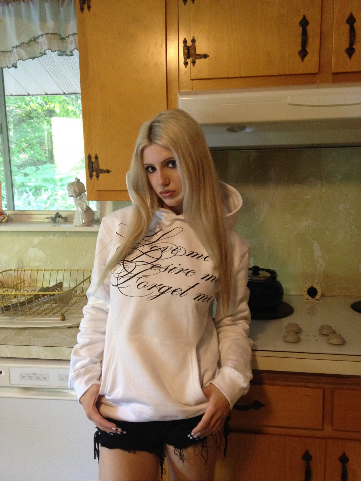 White Desire Hoodie (Pre-order for Late October Delivery)