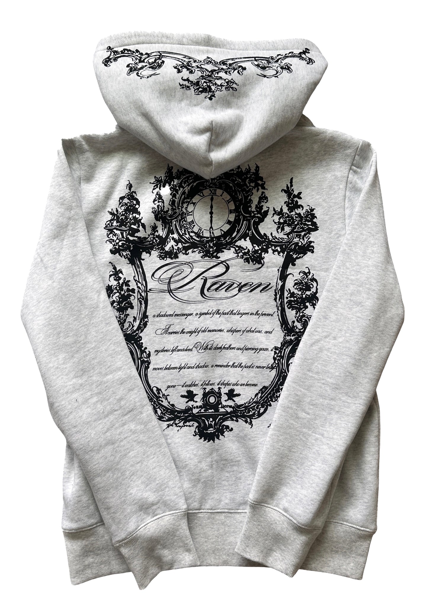 mirror zip up grey