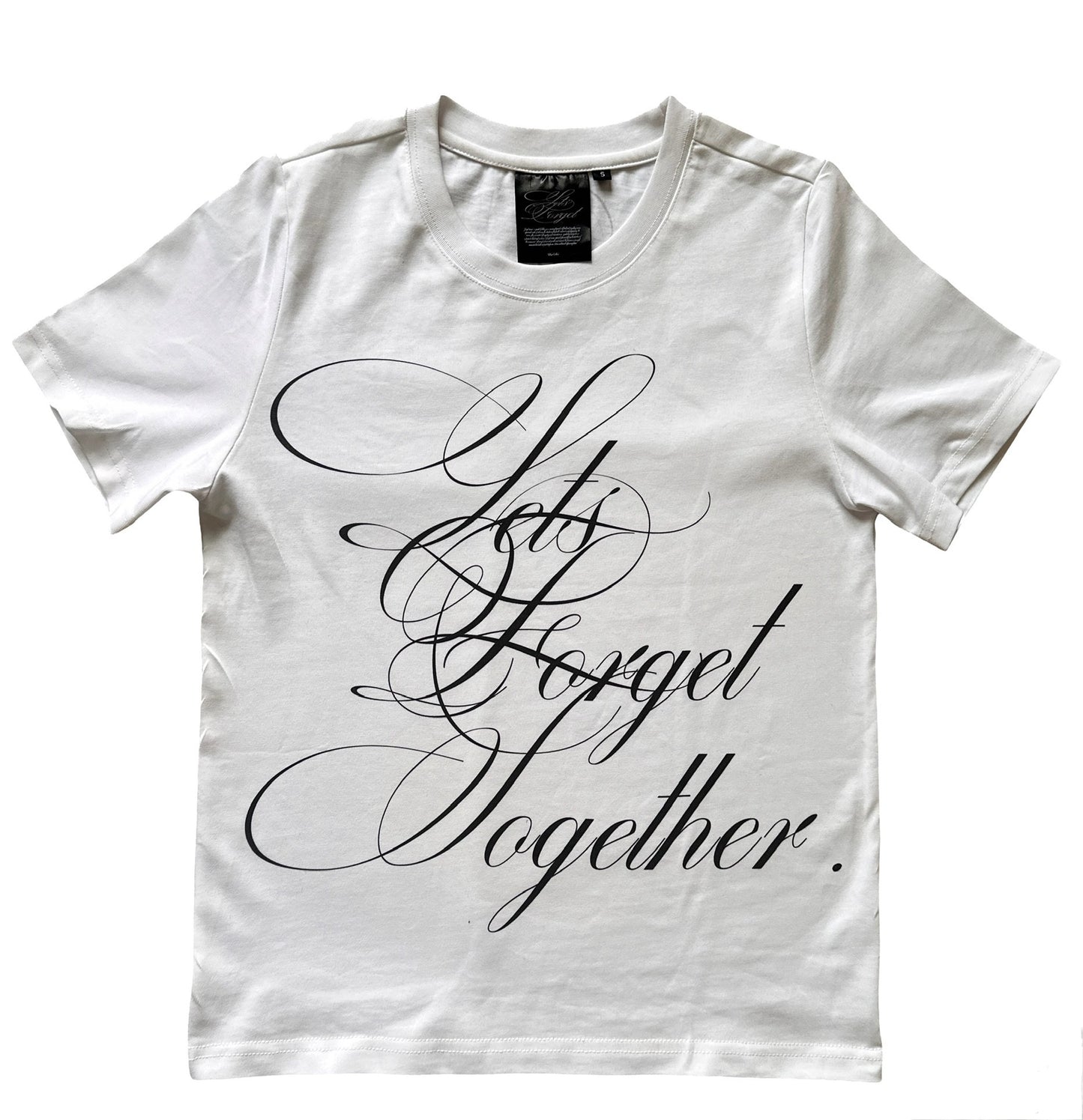 lets forget tee white