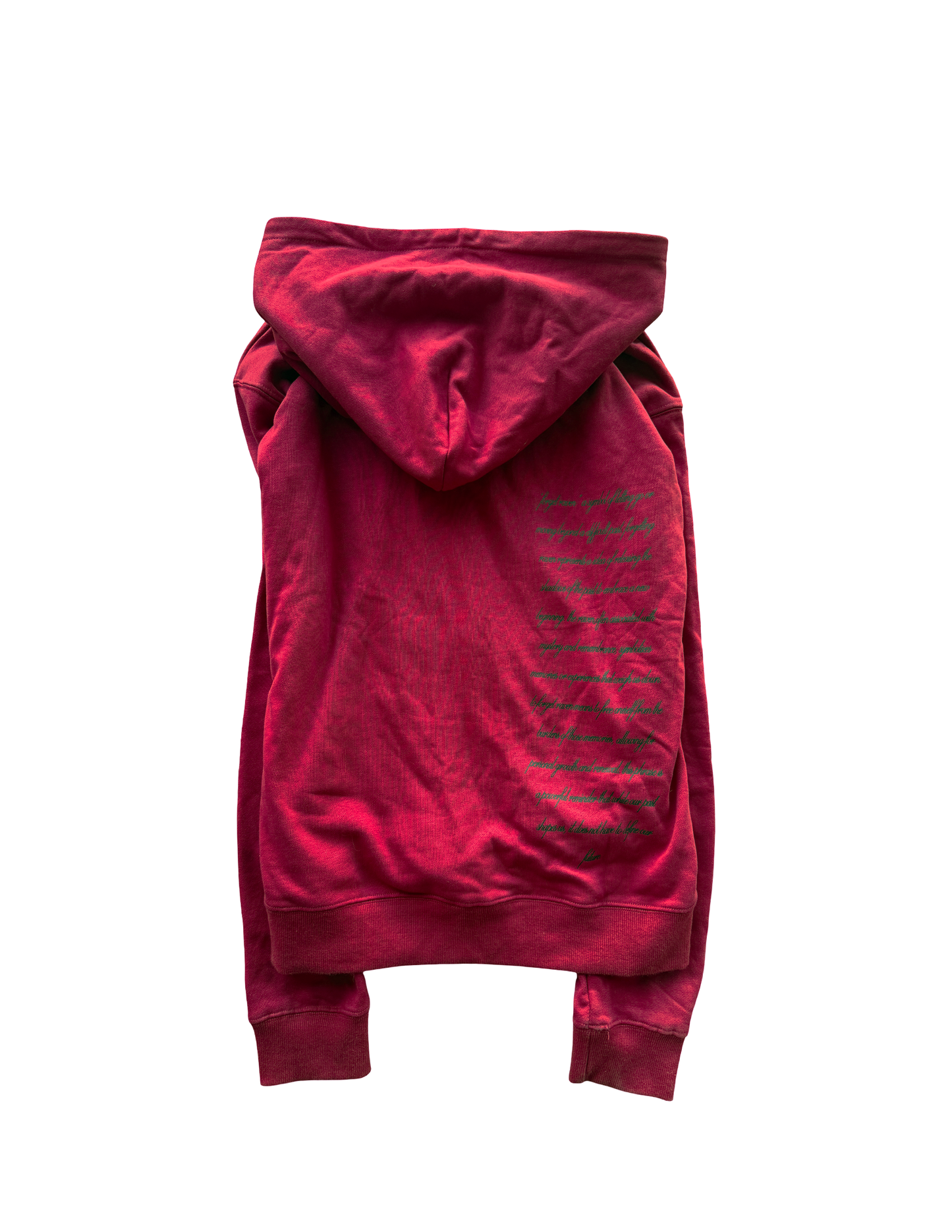 red desire hoodie