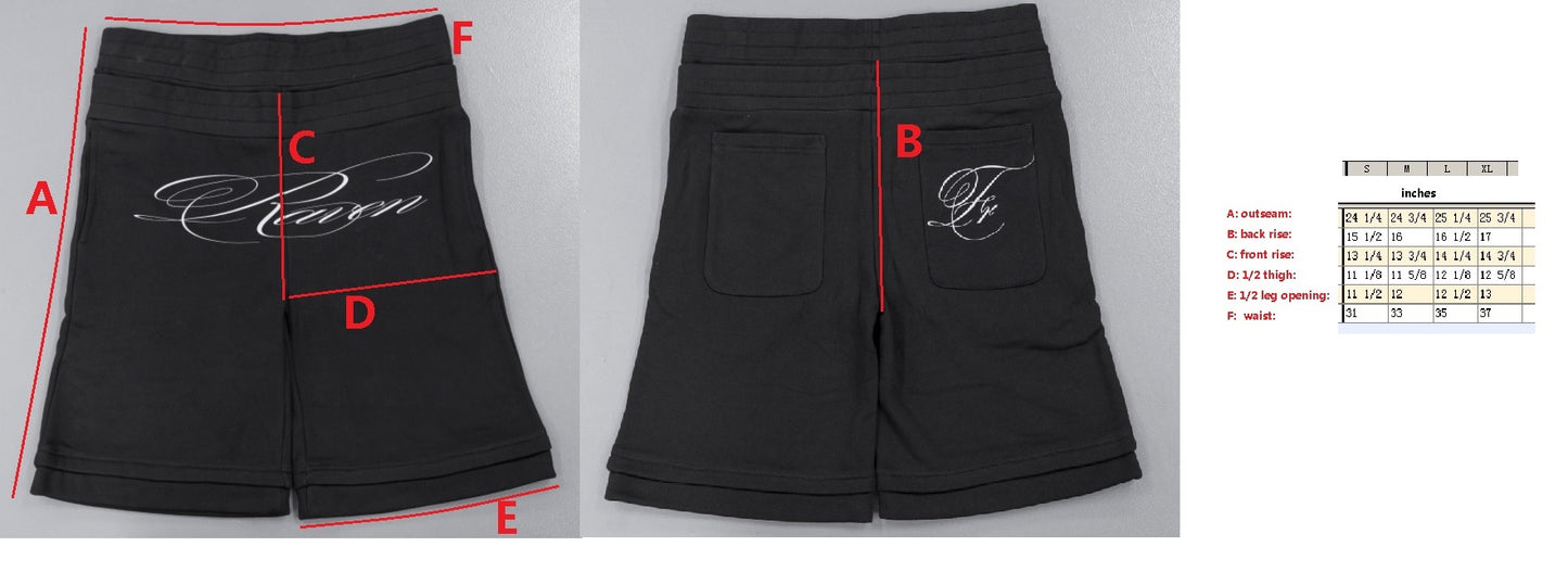 raven shorts