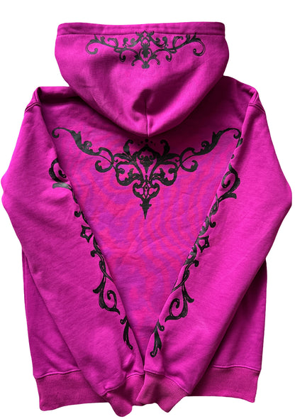 purple luster hoodie