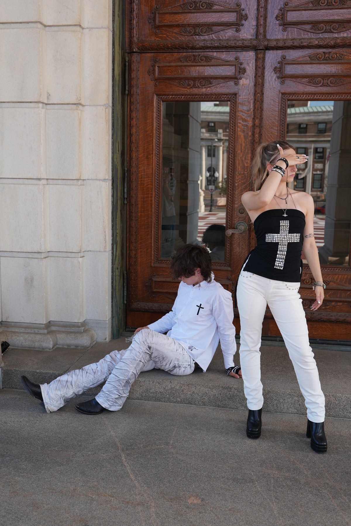 Women's Elevation Studded Jeans *final sale pricing