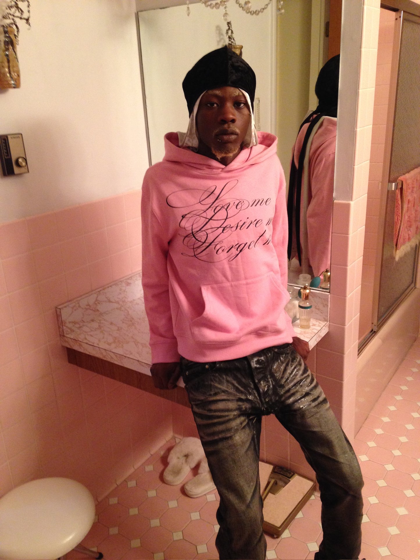 pink desire hoodie