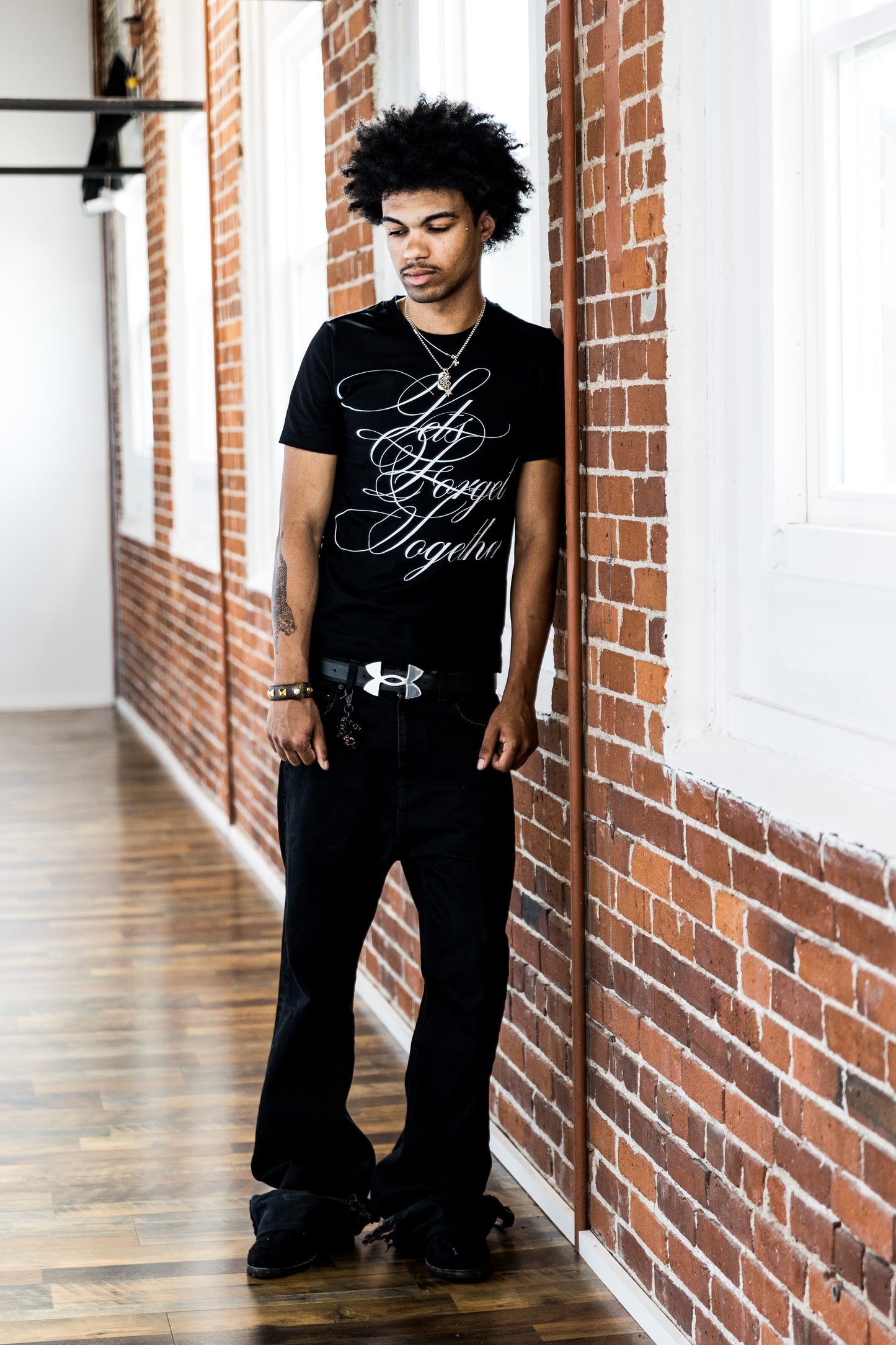 Let's forget tee black (Pre-order)