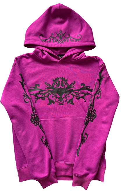 purple luster hoodie