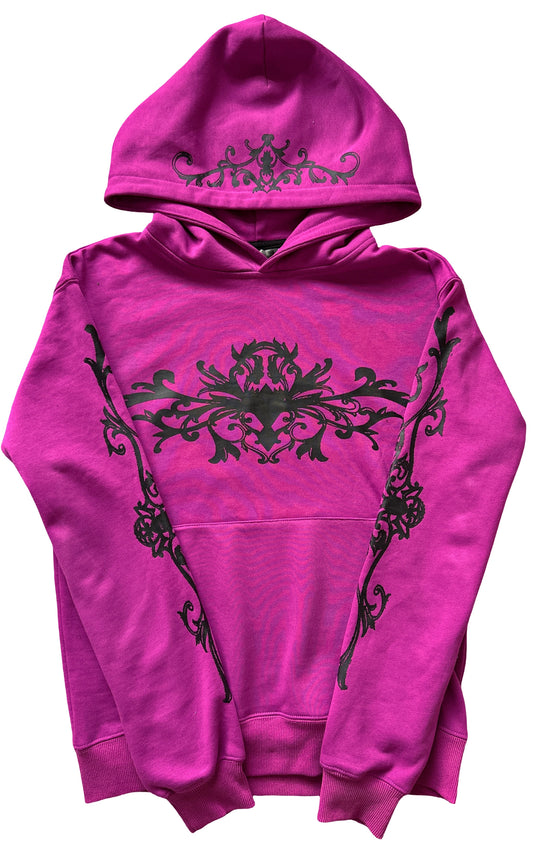 purple luster hoodie