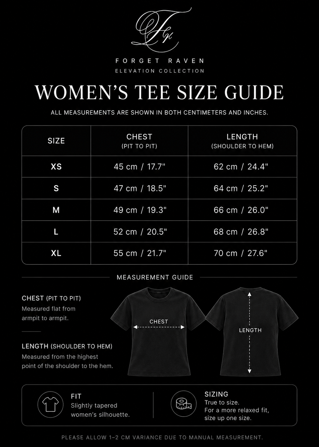 Women's Release the Weight Tee