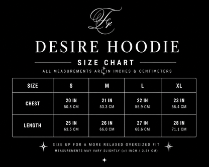 Ivory Desire Hoodie