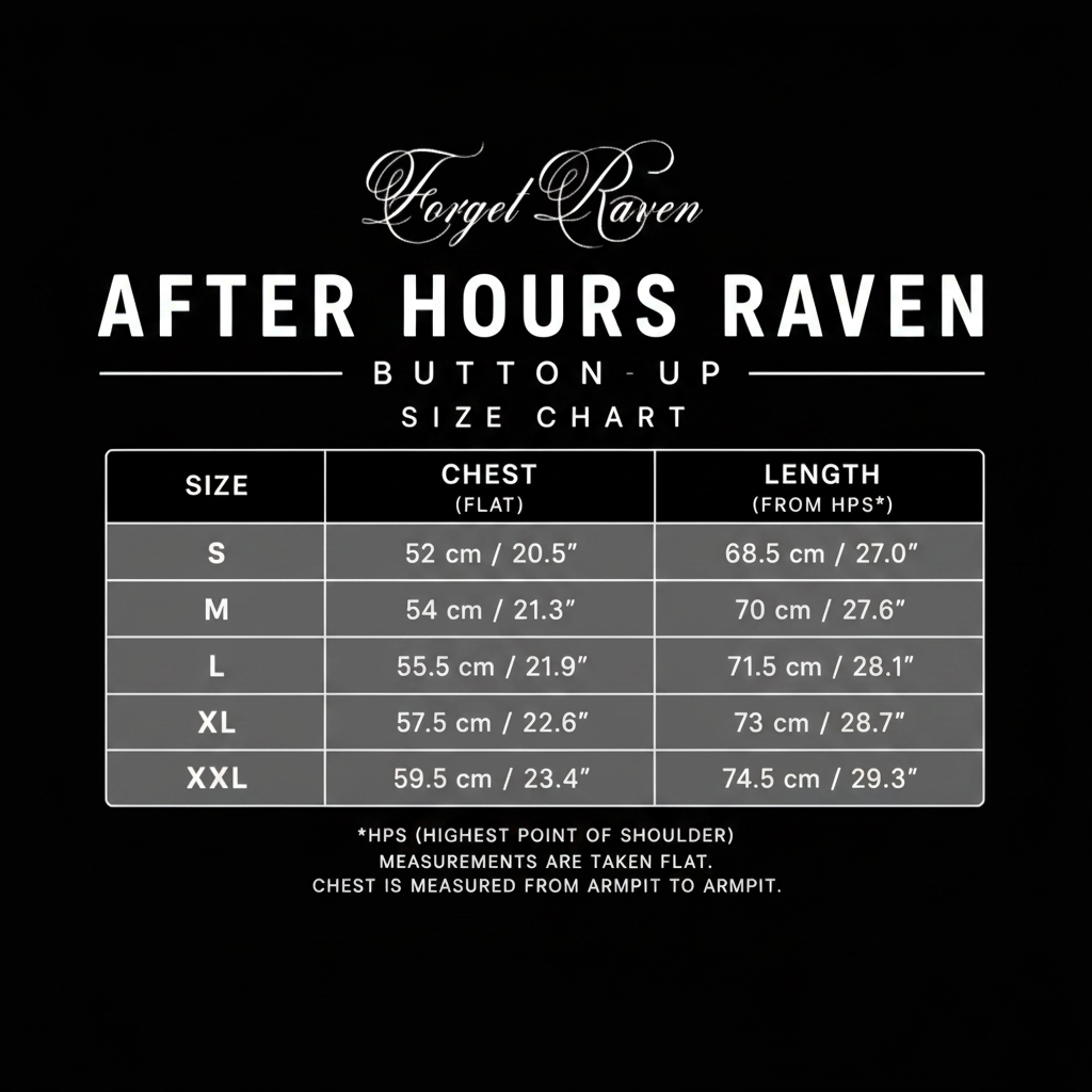 Forget Raven After Hours Button Up