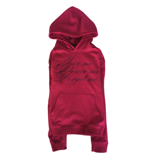 Red Desire Hoodie (pre-order for late October delivery)
