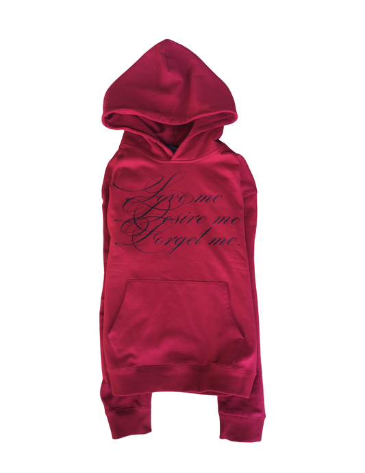 red desire hoodie